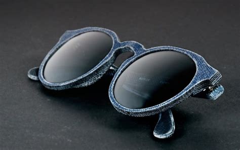 Mosevic eyewear - Jack Spencer's company, Mosevic Eyewear, sells glasses made from denim micarta.